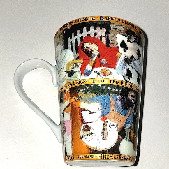 BARNES & NOBLE CLASSIC BOOKS UNFORGETTABLE CHARACTERS COFFEE MUG - Picture 12 of 12